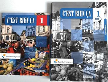 Tekstboek + Oefenboek:  'C'est Bien Ça 1' . Incl. 2 cd's!!! beschikbaar voor biedingen