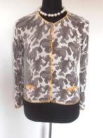 Gollehaug - prachtige bruin beige vest - 40, Kleding | Dames, Maat 38/40 (M), Bruin, Verzenden, Gollehaug