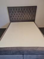 Mooie boxspring bed 160x200 met matras. Leveren mogelijk, Tweepersoons, Ophalen of Verzenden, Zo goed als nieuw, X