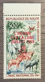 Niger - apollo 11, Ophalen of Verzenden, Postfris, Dier of Natuur