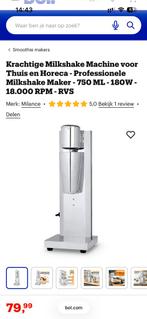 Nieuw - Milkshake machine - Milkshake maker - 750ml - 180W, Ophalen of Verzenden, Nieuw, Blender