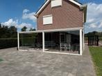 Glazen Overkapping met elektrische zonneschermen, Tuin en Terras, Overkappingen, Ophalen of Verzenden, Gebruikt, Serre