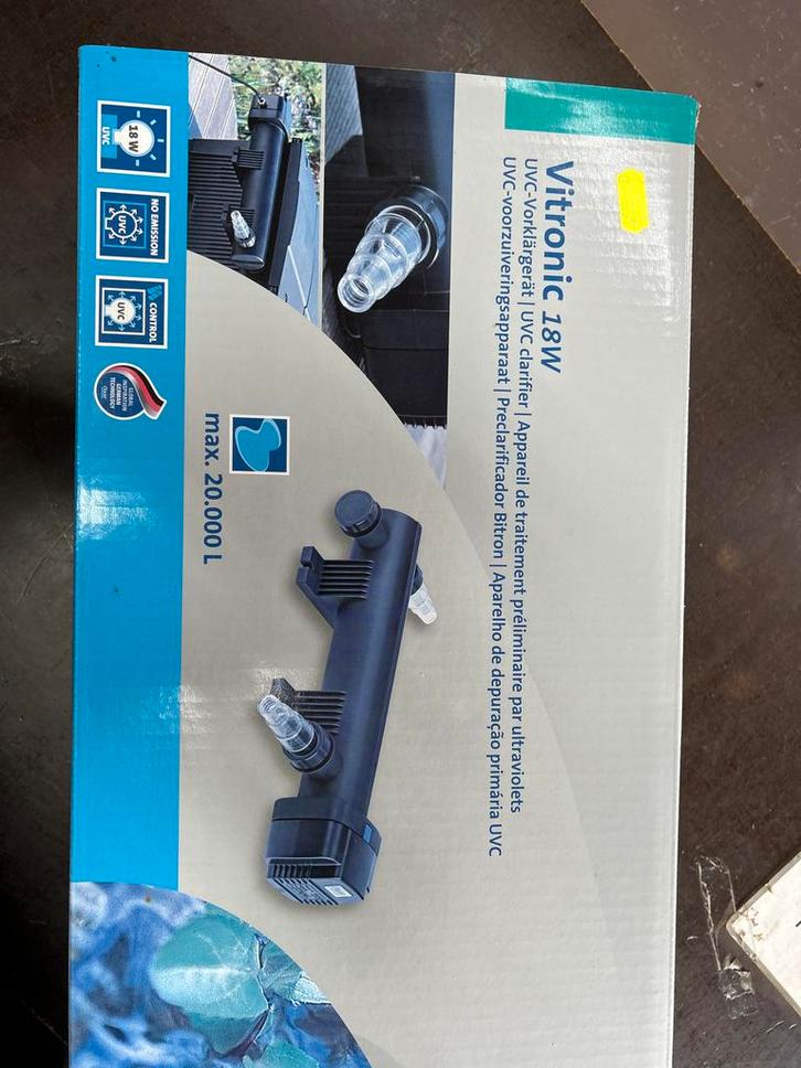 Oase Vitronic 18W UVC Vijverfilter, Tuin en Terras, Vijver-toebehoren, Nieuw, Vijverfilter, Ophalen of Verzenden