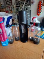 SodaStreamer met flessen en CO2 cilinder, Witgoed en Apparatuur, Bruiswatermachines, Ophalen of Verzenden, Gebruikt