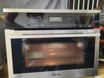 Zeer nette Miele combi hetelucht oven magnetron gril H6100BM, Oven, Zo goed als nieuw, Inbouw, 45 tot 60 cm