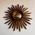 XL zonnespiegel sunburst Mid Century Vintage, Ophalen, Rond, 50 tot 100 cm