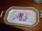 brocante blikken dienblad 36x19x5, Antiek en Kunst, Ophalen