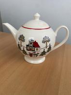 AH Blokker Windsor Christmas kerstservies theepot NIEUW, Overige typen, Nieuw, Ophalen of Verzenden, Wedgwood