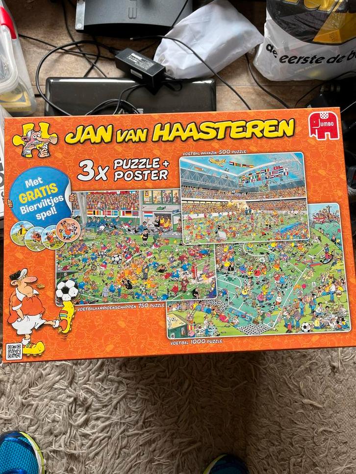 Jan van Haasteren Puzzels, Hobby en Vrije tijd, Denksport en Puzzels, Zo goed als nieuw, Legpuzzel, 500 t/m 1500 stukjes, Ophalen