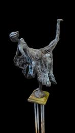 Bronzen Danseres op Voetstuk, Ophalen of Verzenden