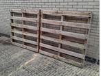 2 pallets, Doe-het-zelf en Verbouw, Hout en Planken, Ophalen, Gebruikt, 50 mm of meer, Pallet