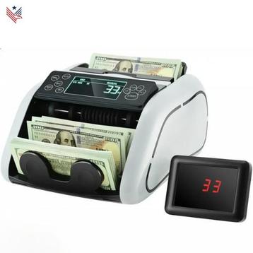 Geldtelmachine met Waardetelling voor Euro's en Dollars beschikbaar voor biedingen