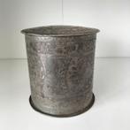 Antieke Banka tinnen thee/tabaksbus in mooie staat., Antiek en Kunst, Antiek | Tin, Ophalen of Verzenden