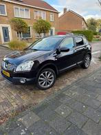 Nissan Qashqai 2.0 2WD 2010, incl. Apple carplay & Pano dak, Voorwielaandrijving, 65 €/maand, Stof, Zwart