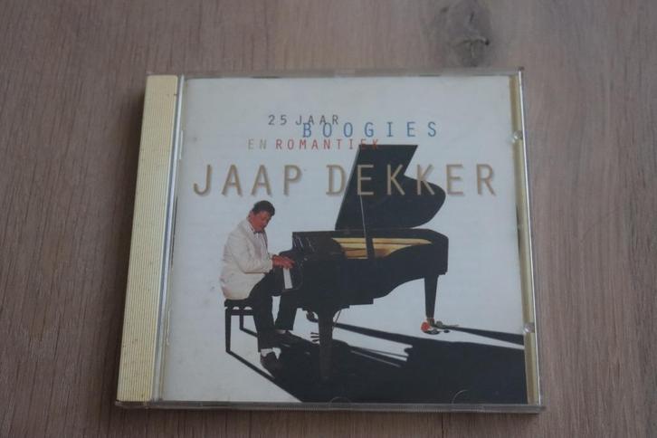 CD 25 jaar boogies en romantiek - Jaap Dekker, Cd's en Dvd's, Cd's | Jazz en Blues, Zo goed als nieuw, Jazz, 1980 tot heden, Ophalen of Verzenden