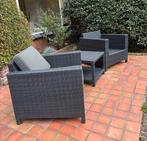 Modern zwarte tuinset, Ophalen, Overige materialen, Gebruikt, Bijzettafel