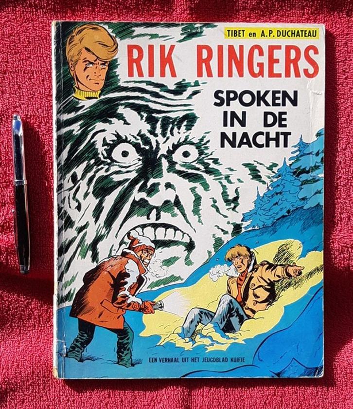 Rik Ringers no 12. Spoken in de nacht. 1e druk, Boeken, Stripboeken, Gelezen, Eén stripboek, Verzenden