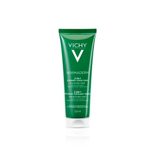 Vichy Normaderm 3 in 1 Gezichtsreiniging 125ml, Sieraden, Tassen en Uiterlijk, Uiterlijk | Gezichtsverzorging, Nieuw, Reiniging