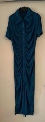 Blauwe jurk van de Shein. Maat M, Maat 38/40 (M), Blauw, Ophalen of Verzenden, Zo goed als nieuw