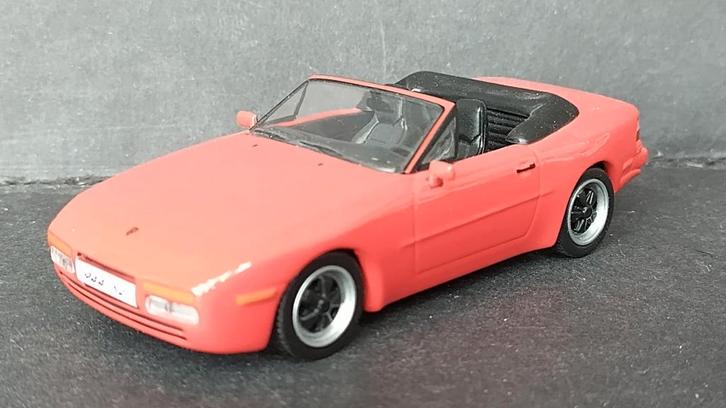 Porsche 944 S  Cabrio 1989 1:43 High Speed Pol, Hobby en Vrije tijd, Modelauto's | 1:43, Zo goed als nieuw, Auto, Overige merken