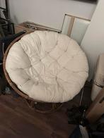 Rotan Papasan Stoel met Kussen, Huis en Inrichting, Ophalen, Gebruikt, Riet of Rotan, 75 tot 100 cm