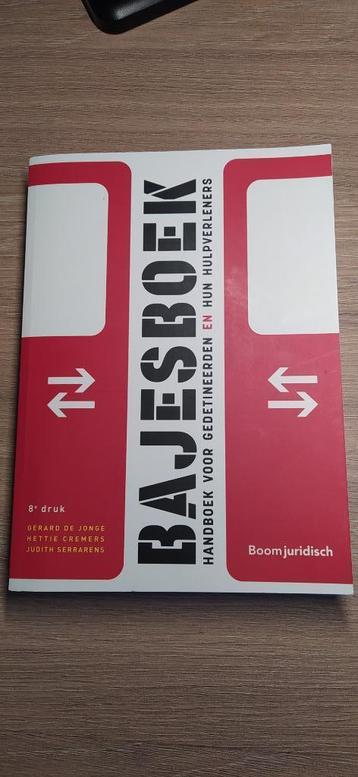 BAJESBOEK, Handboek voor gedetineerden en hun hulpverleners beschikbaar voor biedingen