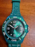 horloge heren soho quartz new york groen, Ophalen of Verzenden, 'T Olde Gre-j, Info@toldegrej.nl, Endepoelstraat 20f Didam