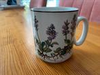 Villeroy & Boch Vintage Botanica mok Veronica Officinalis, Verzamelen, Porselein, Kristal en Bestek, Kop en/of schotel, Gebruikt