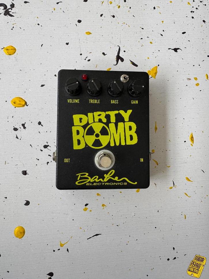 Barber Dirty Bomb, Muziek en Instrumenten, Effecten, Zo goed als nieuw, Distortion, Overdrive of Fuzz, Ophalen of Verzenden