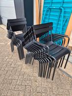 gebruikte fermob armstoelen zwart 15x stuks Prijs per st, Ophalen, Gebruikt, Kunststof