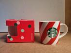 Starbucks Candy Cane Mok met Doos kerstmis nieuw, Huis en Inrichting, Overige materialen, M, Ophalen of Verzenden, Starbucks