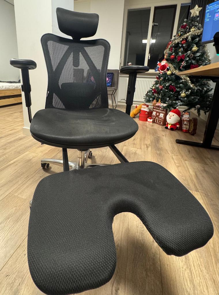 SIHOO Ergonomic Office Chair, Ophalen, Gaming bureaustoel, Gebruikt, Zwart