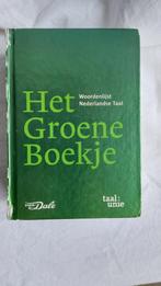 Het Groene Boekje, Van Dale, Boeken, Van Dale, Ophalen of Verzenden, Van dale, Zo goed als nieuw