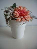 Bloemstuk Hortensia Rozenbottel - Oranje Roze Wit – zgan  , Ophalen of Verzenden, Zo goed als nieuw, Binnen