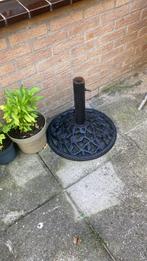 Parasolvoet zwaar gietijzer, Ophalen of Verzenden, Zo goed als nieuw, Minder dan 1 meter, Parasolvoet