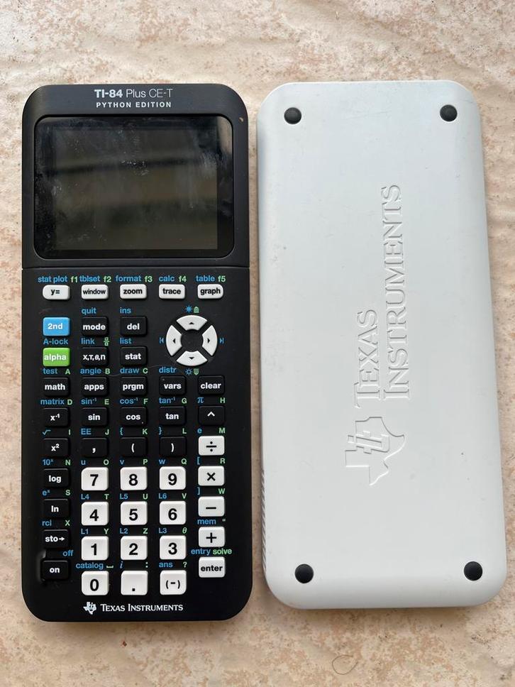 Grafische Rekenmachine TI-84 Plus CE-T Python Edition, Boeken, Schoolboeken, Zo goed als nieuw, Wiskunde A, HAVO, Ophalen of Verzenden