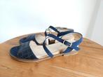 Gabor sandalen slippers maat 6,5 / 40 blauw ZGAN!!!, Sandalen of Muiltjes, Blauw, Ophalen of Verzenden, Gabor