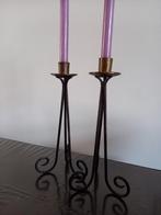 2 mooie kandelaars, Ophalen of Verzenden, Gebruikt
