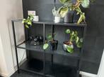 IKEA Vittsjö Stellingkast - Zwartbruin/Zwart - 100x93 cm, Huis en Inrichting, Ophalen, Zo goed als nieuw