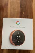 Google nest learning thermostat 3e gen Koper - geseald, Nieuw, Ophalen of Verzenden, Google, Slimme thermostaat