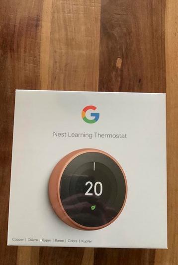 Google nest learning thermostat 3e gen Koper - geseald beschikbaar voor biedingen