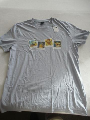 lichtblauw T-SHIRT Pokémon x Van Gogh Museum, maat xl beschikbaar voor biedingen