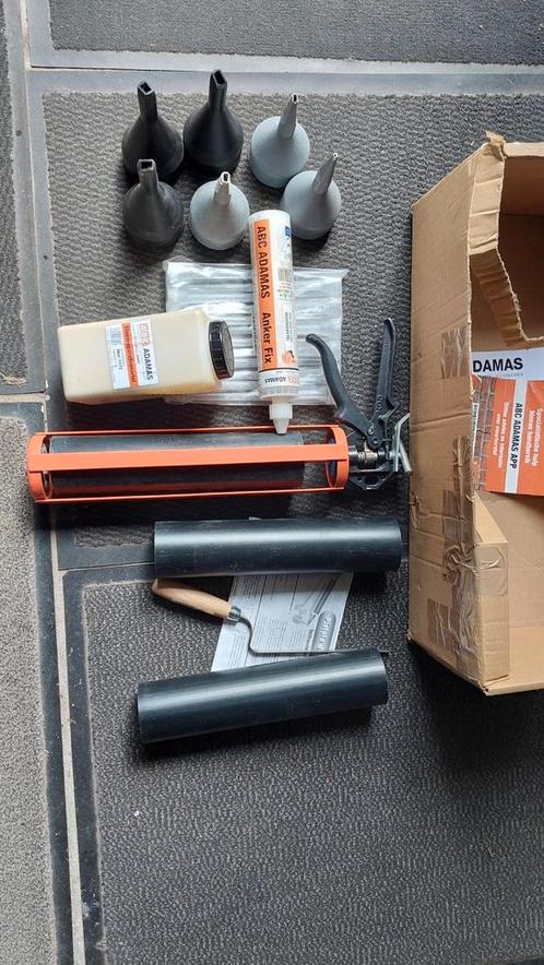 ABC-ADAMAS dhz kit muur-ankers scheurherstel, Doe-het-zelf en Verbouw, Overige Doe-het-zelf en Verbouw, Zo goed als nieuw, Ophalen of Verzenden