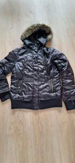 Dames winterjas mt L Met capuchon, Maat 38/40 (M), Zwart, Ophalen of Verzenden, Onbekend