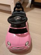 Roze fiat 500 loopauto, Kinderen en Baby's, Speelgoed | Buiten | Voertuigen en Loopfietsen, Ophalen, Gebruikt