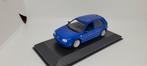 Minichamps 1997 VW Golf 4 GTI blauw, Hobby en Vrije tijd, Modelauto's | 1:43, Ophalen of Verzenden, MiniChamps, Zo goed als nieuw
