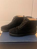 🔴⚫️Christian x Louboutin” Heren Schoenen - Zwart Maat 42, Ophalen of Verzenden, Nieuw, Zwart, Overige typen