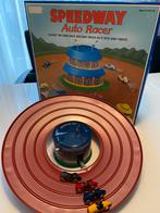 Blikken kombaan speedway auto racebaan., Antiek en Kunst, Ophalen of Verzenden