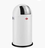 Wesco push boy prullenbak mat wit, 50 tot 75 cm, Nieuw, 40 liter of meer, Ophalen of Verzenden