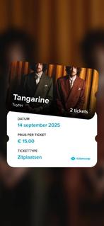 Kaartje(s) Tangarine, Tickets en Kaartjes, Twee personen